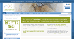 Desktop Screenshot of earthplace.org